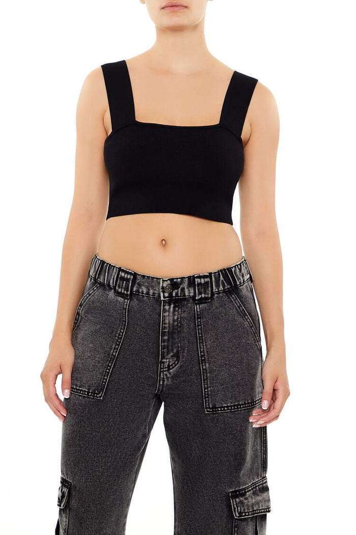 Forever 21 Sweater-Knit Crop Top