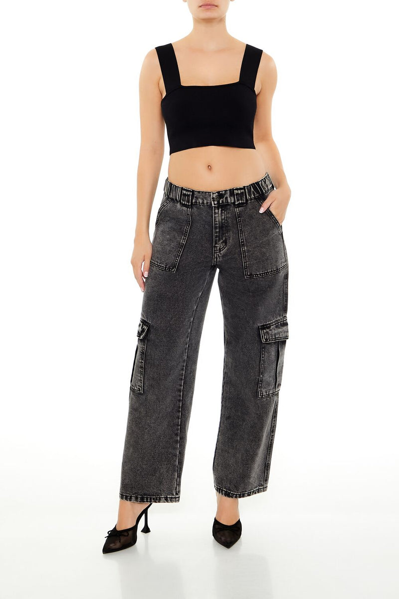 Forever 21 Sweater-Knit Crop Top