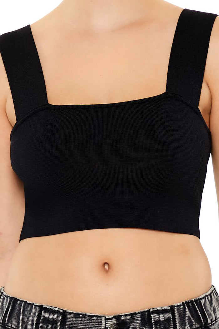 Forever 21 Sweater-Knit Crop Top