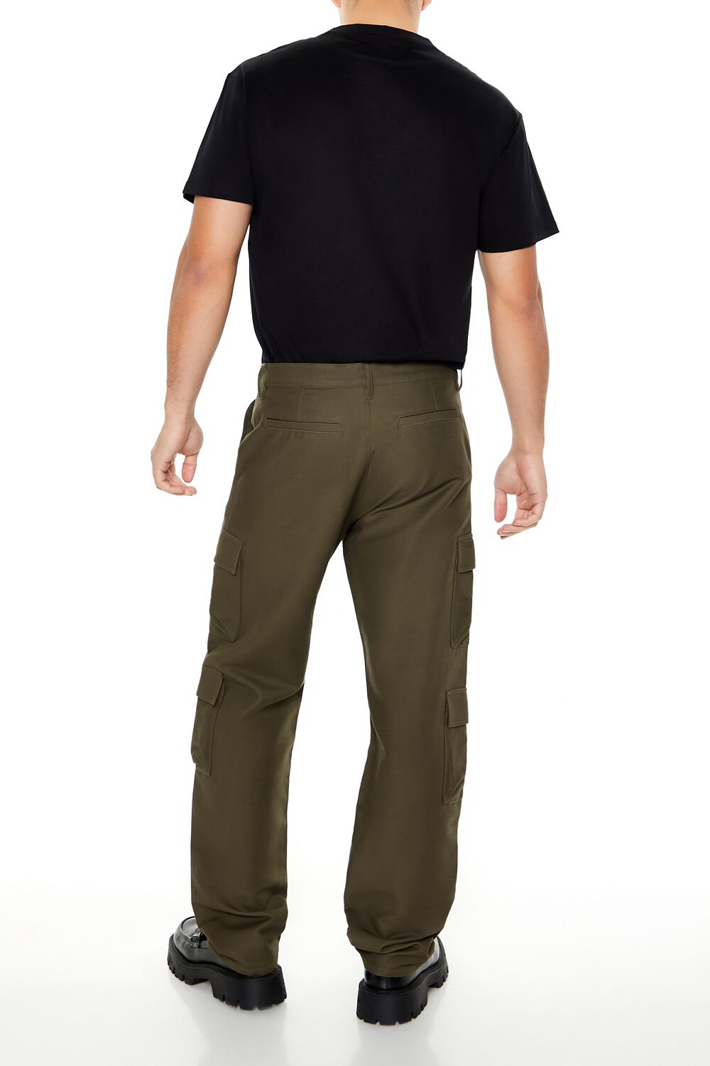 Forever 21 Straight Leg Cargo Pants
