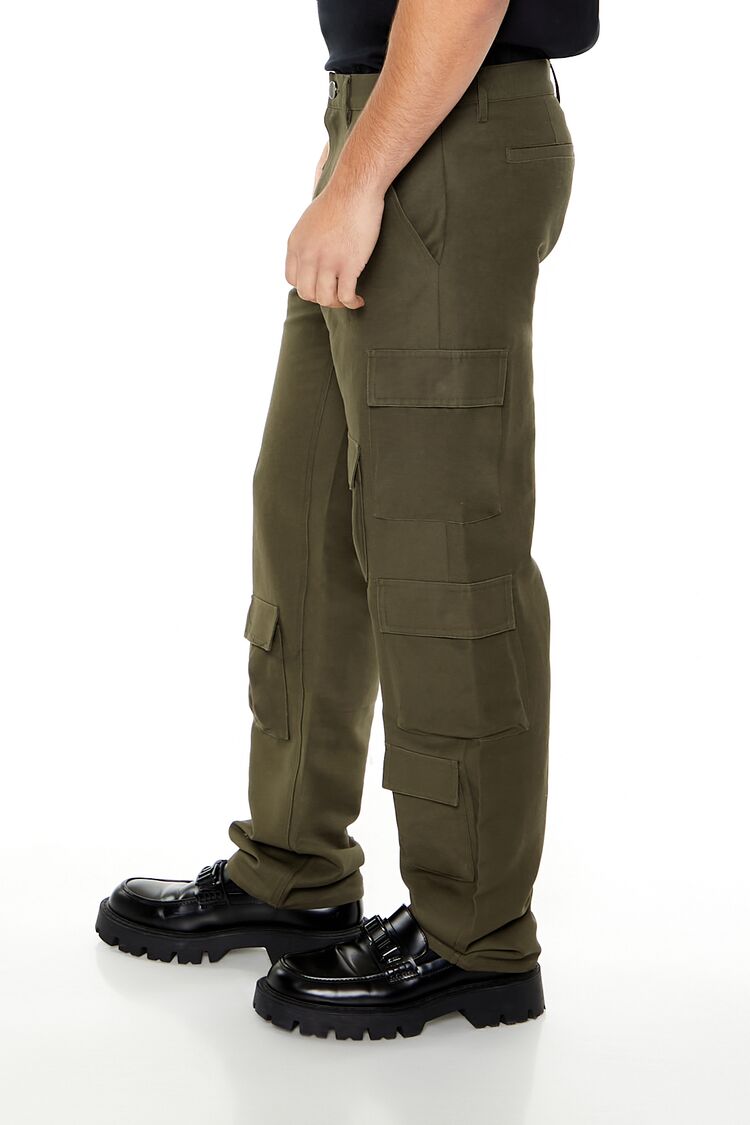 Forever 21 Straight Leg Cargo Pants
