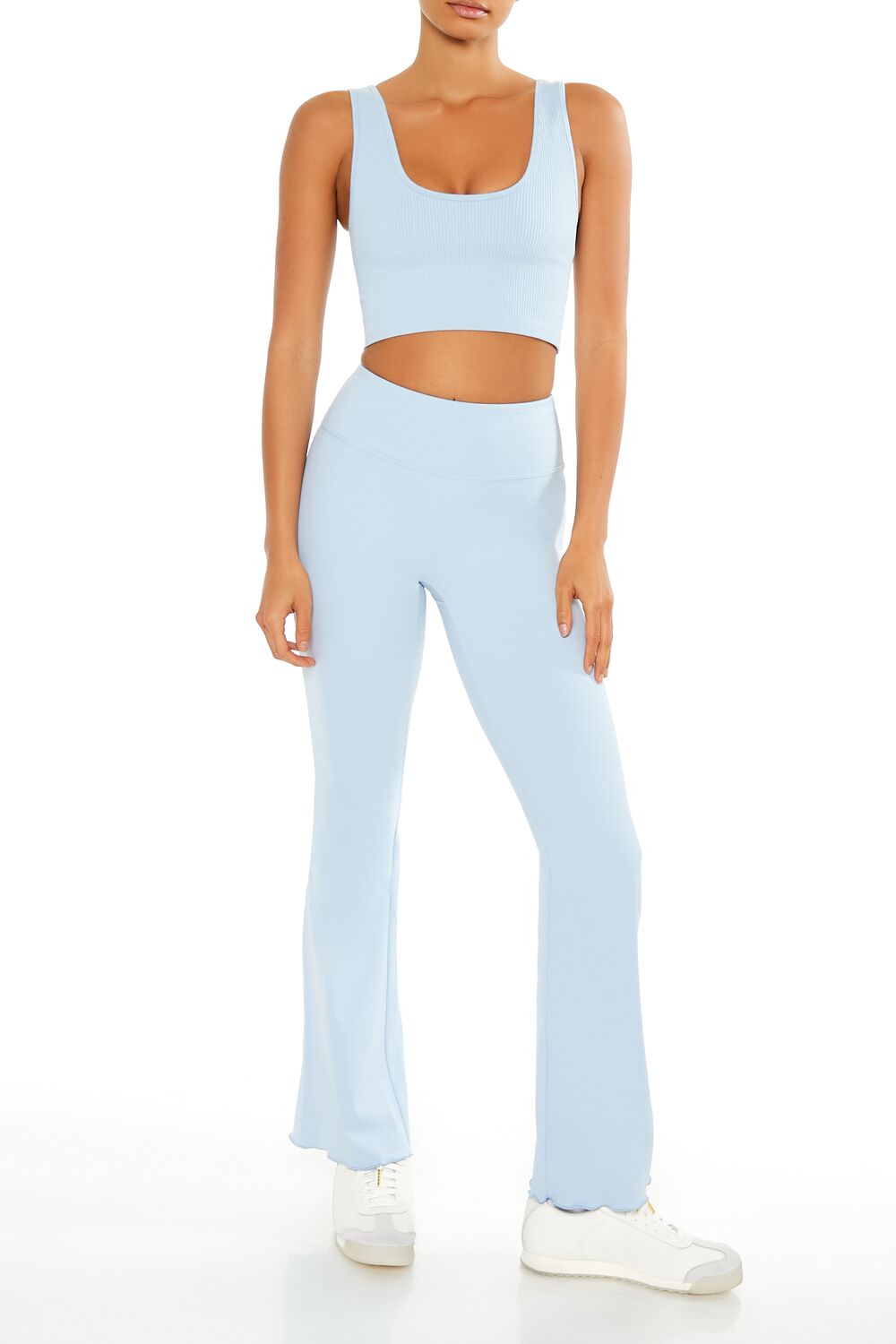 Forever 21 Seamless Longline Sports Bra