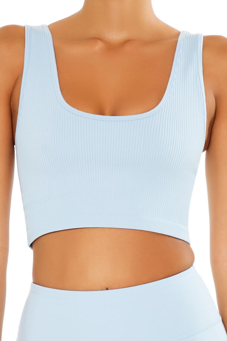 Forever 21 Seamless Longline Sports Bra