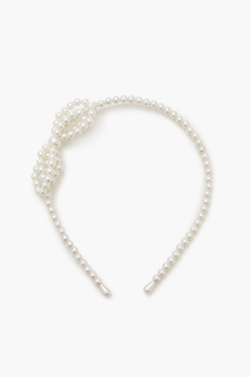 Forever 21 Faux Pearl Knot Headband