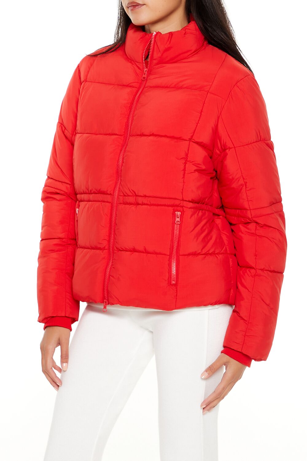 Forever 21 Quilted Puffer Jacket