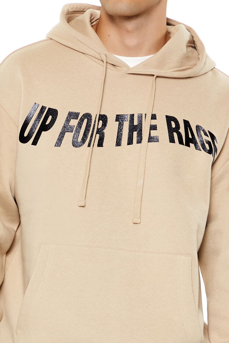 Forever 21 Up For The Rage Graphic Hoodie