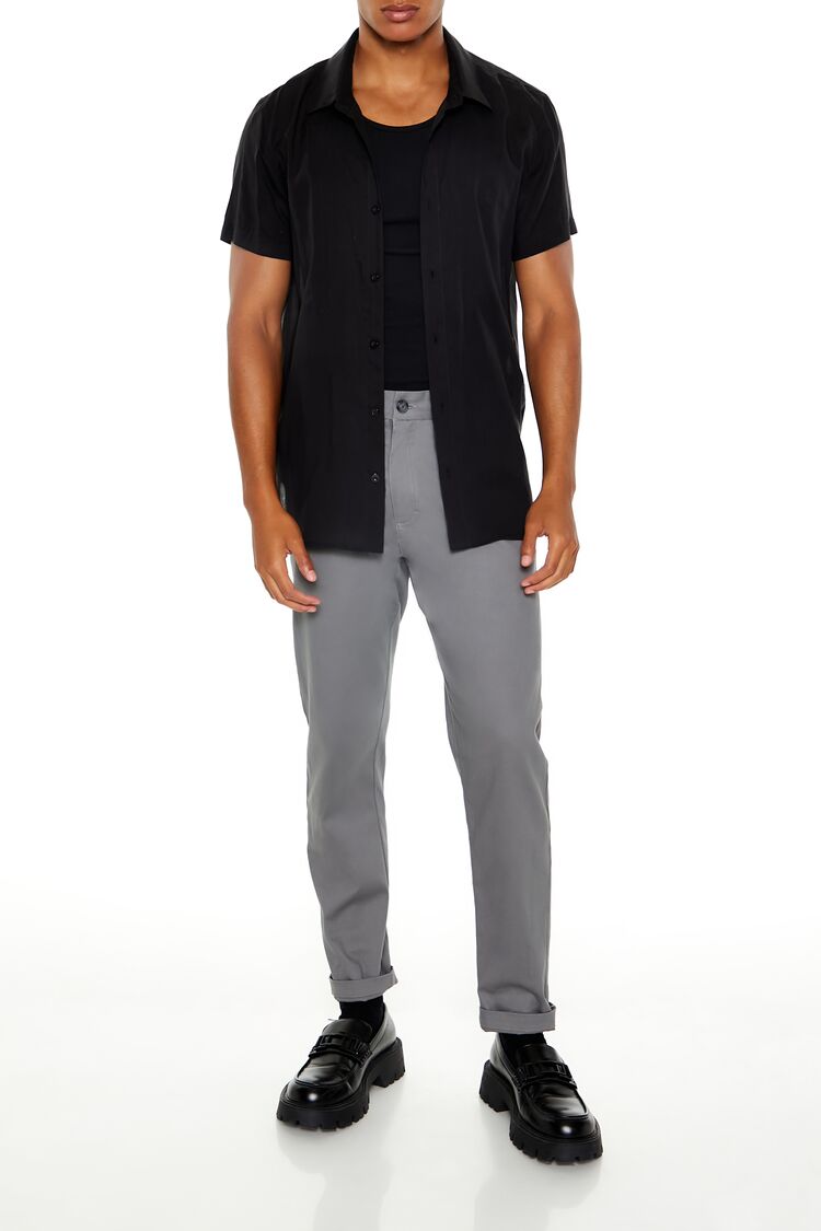 Forever 21 Short Sleeve Button-Up Shirt