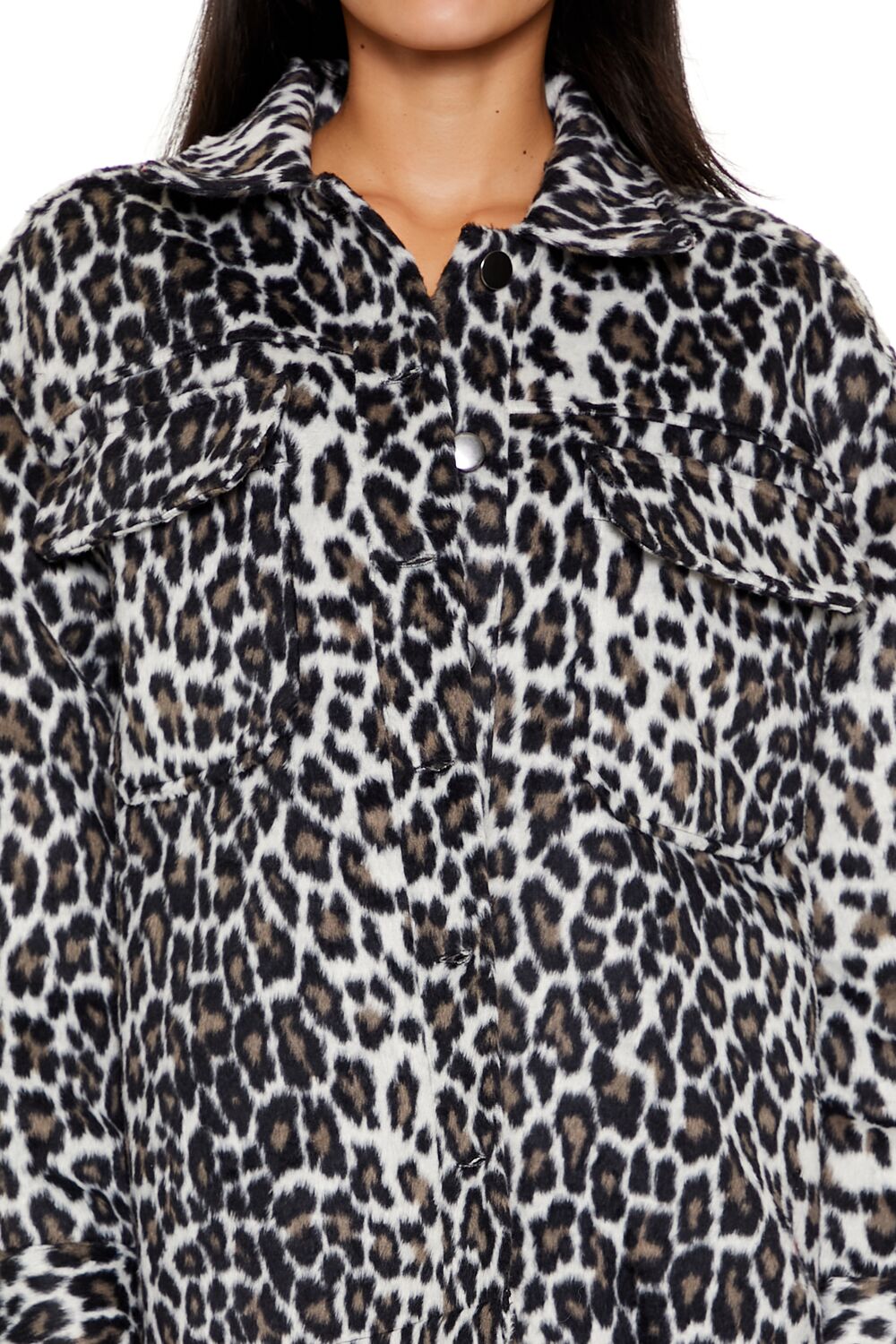 Forever 21 Leopard Print Shacket