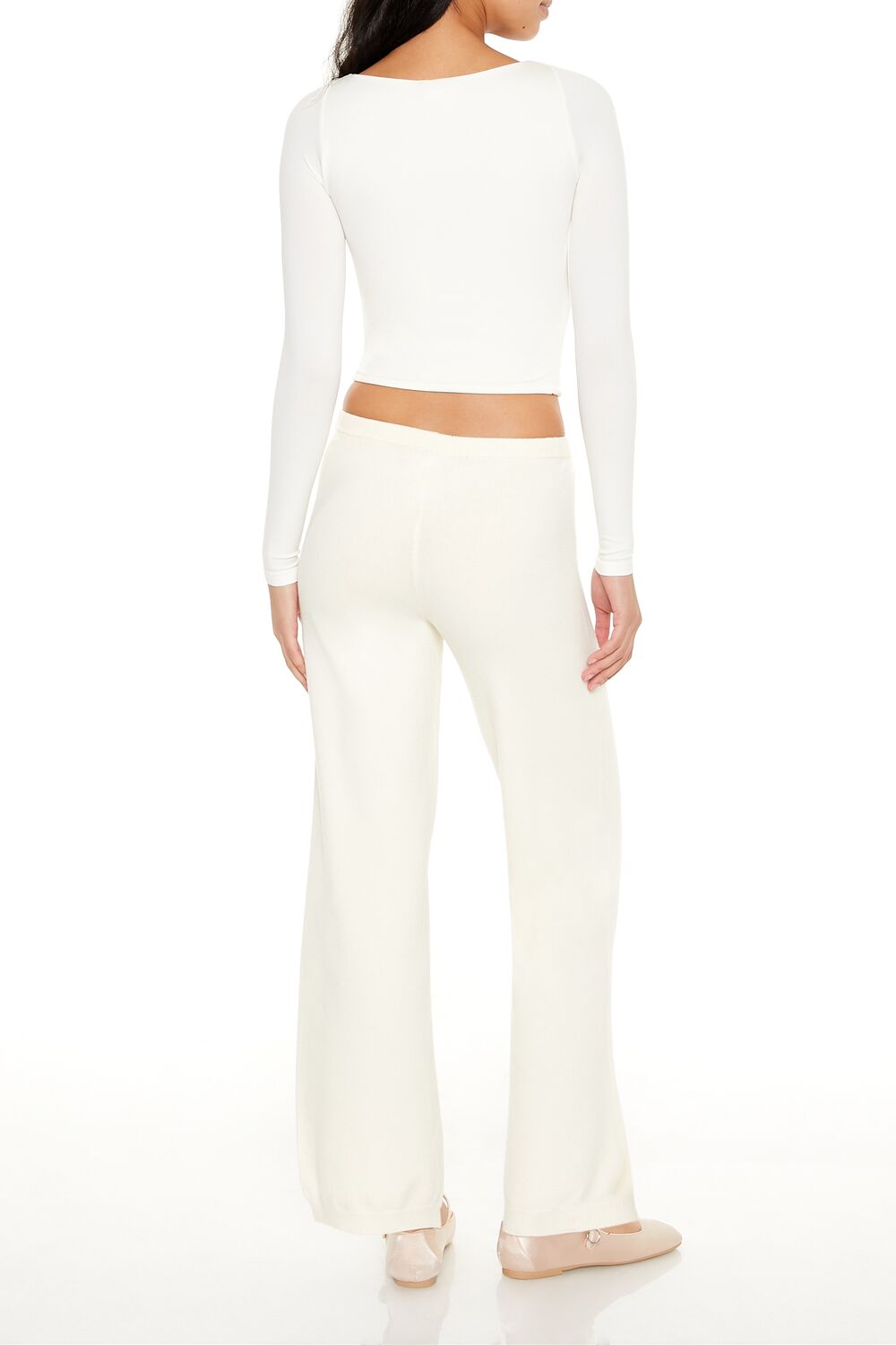 Forever 21 Wide-Leg Knit Pants