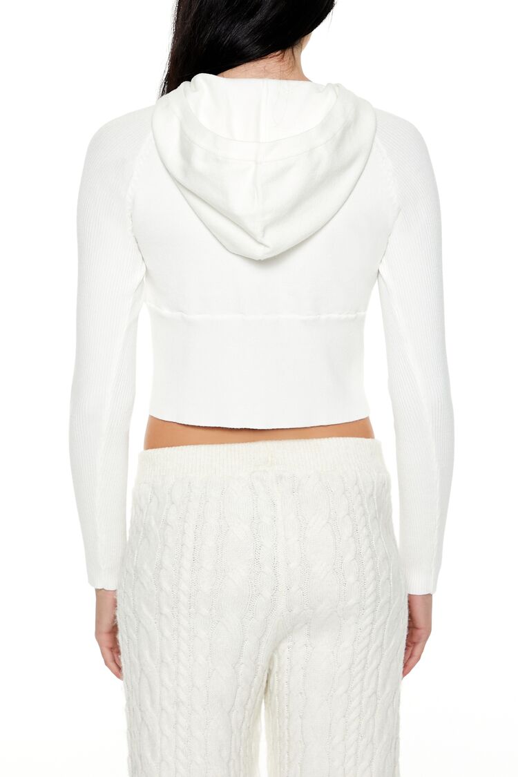 Forever 21 Hooded Raglan Sweater