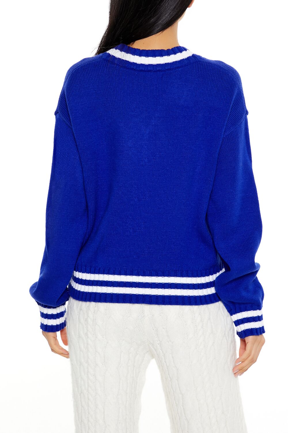 Forever 21 Chicago Varsity V-Neck Sweater