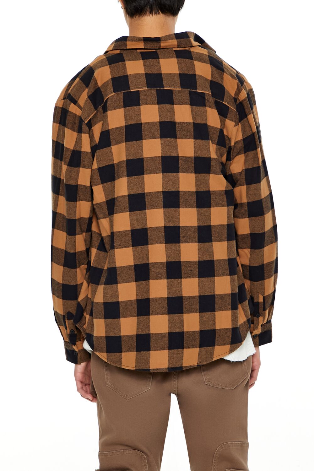 Forever 21 Buffalo Check Overshirt