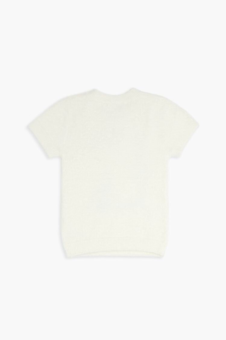Forever 21 I Love LA Fuzzy Knit Tee