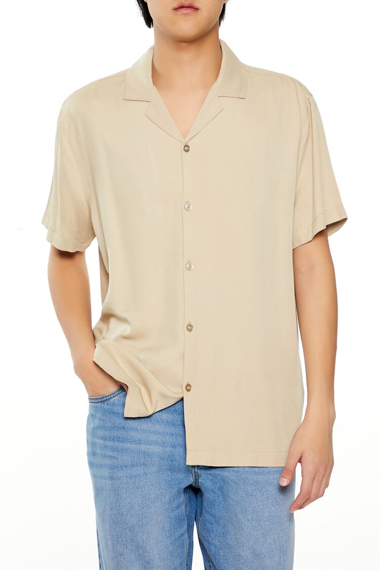 Forever 21 Relaxed Camp Collar Shirt
