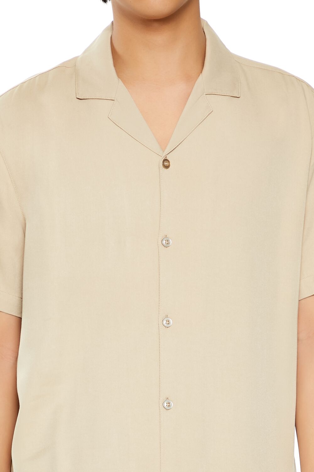 Forever 21 Relaxed Camp Collar Shirt