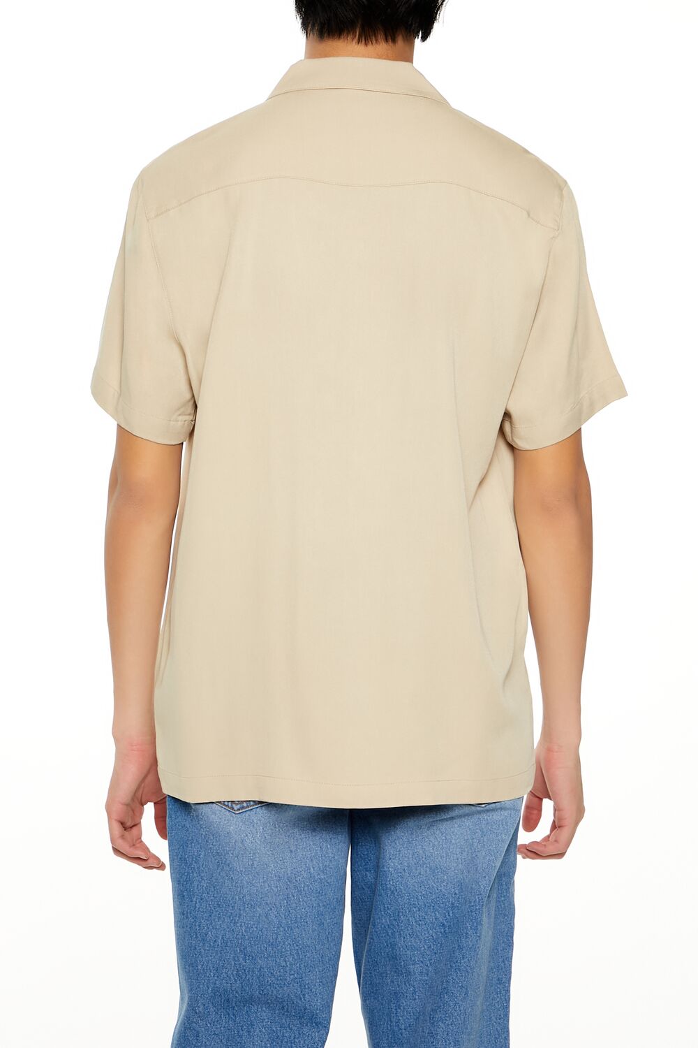 Forever 21 Relaxed Camp Collar Shirt