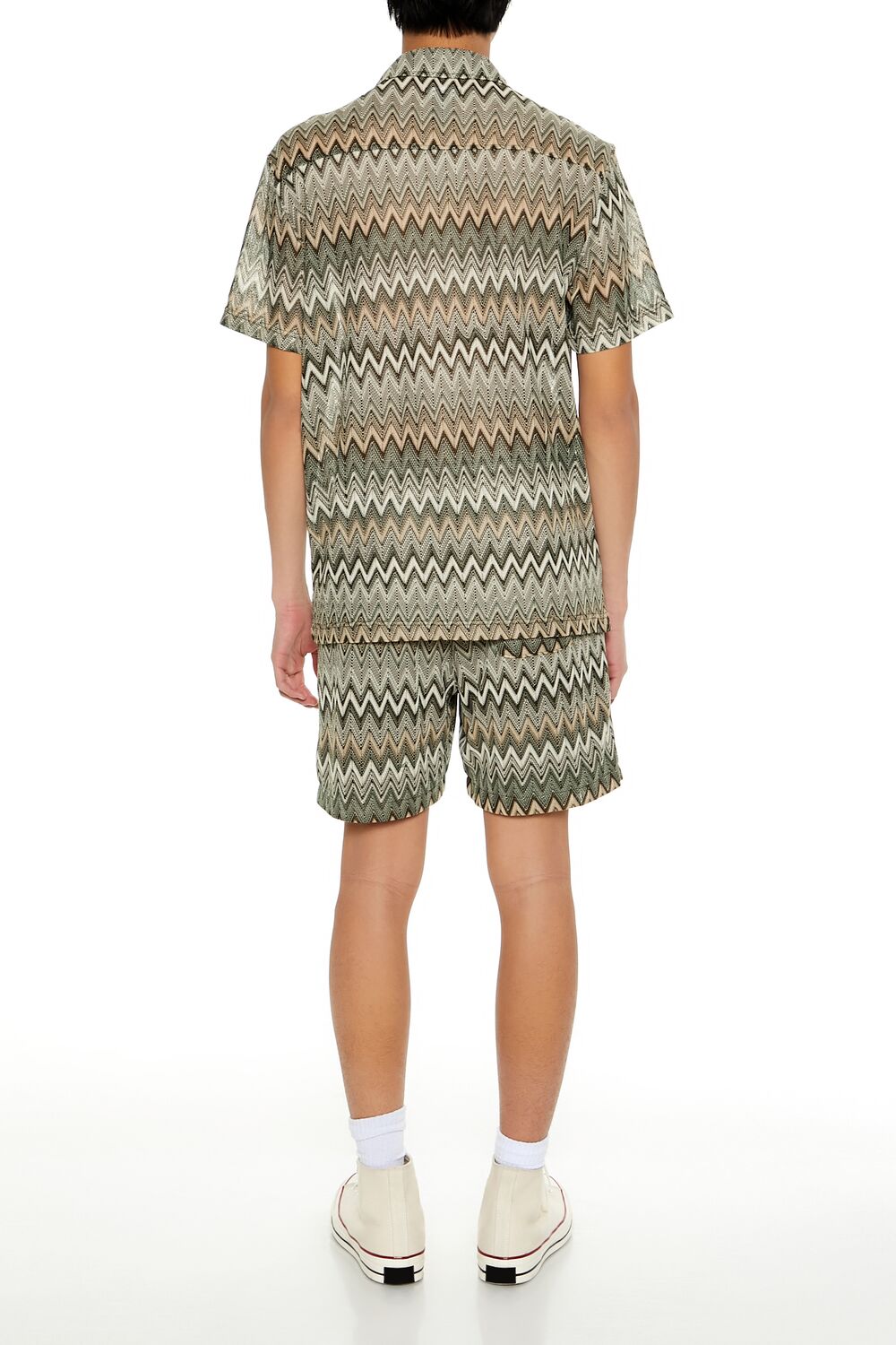 Forever 21 Zigzag Knit Shorts