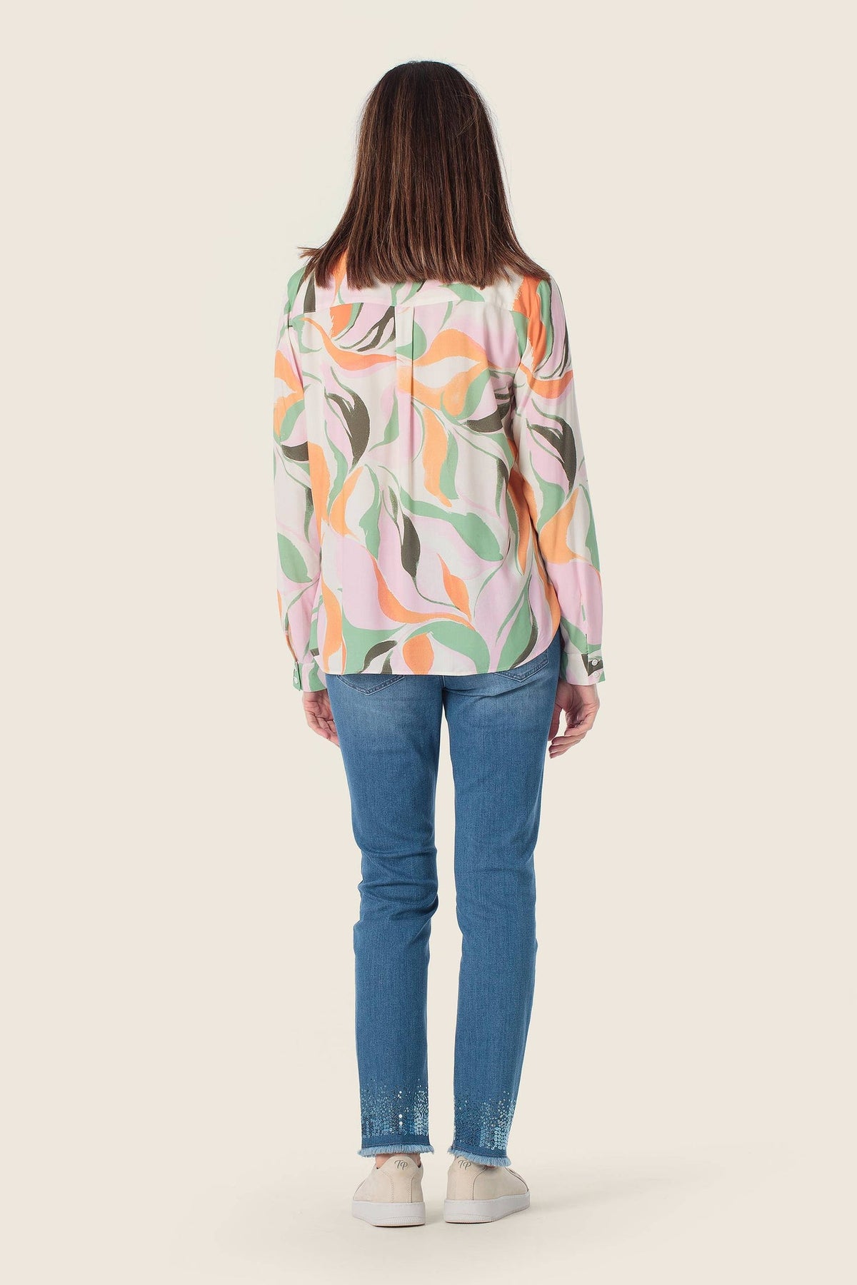 Gerry Weber Patterned blouse in spring colors