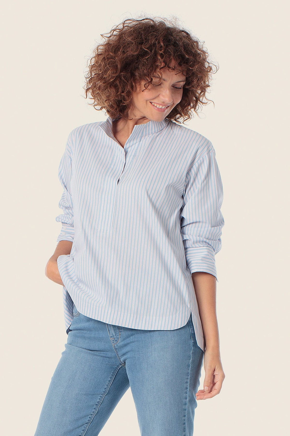 Gerry Weber Striped cotton blouse