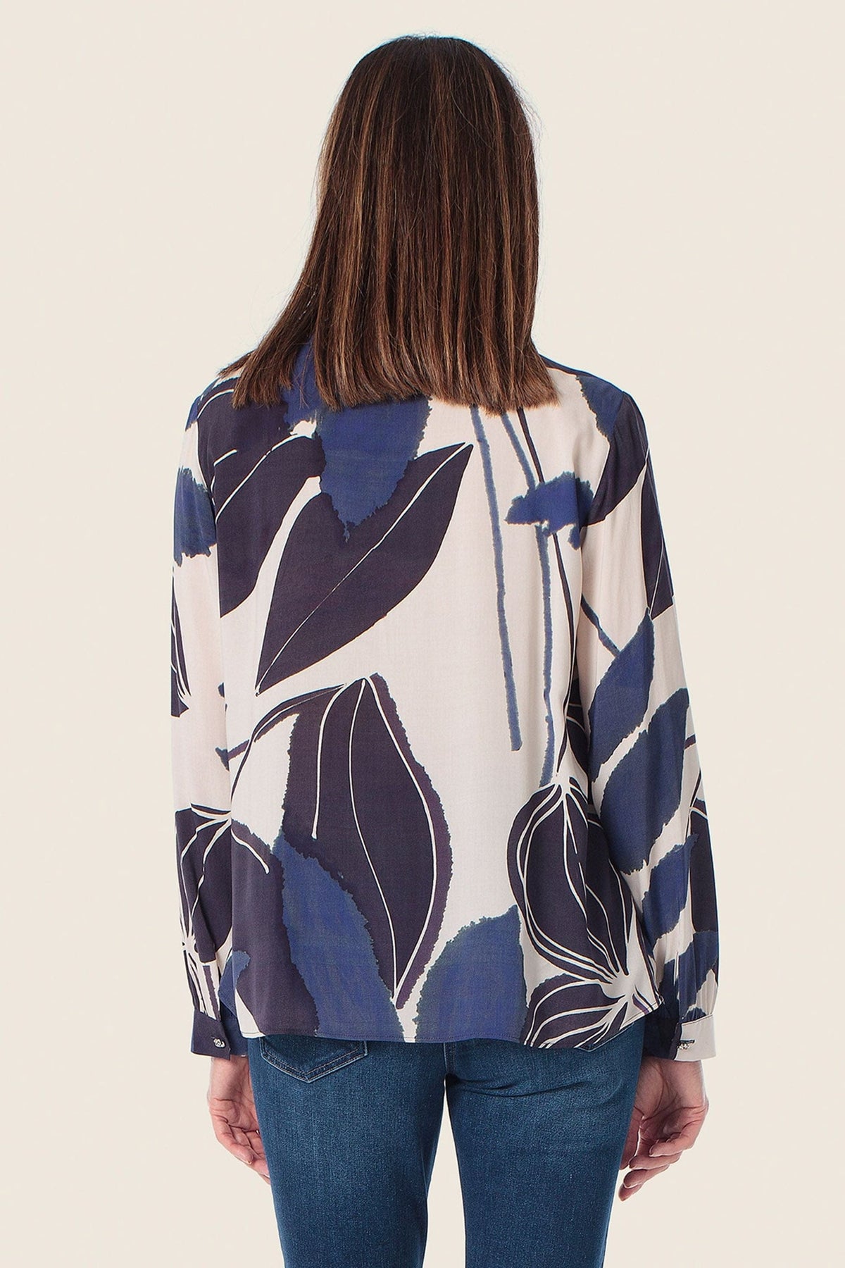 Gerry Weber Blouse with botanical print