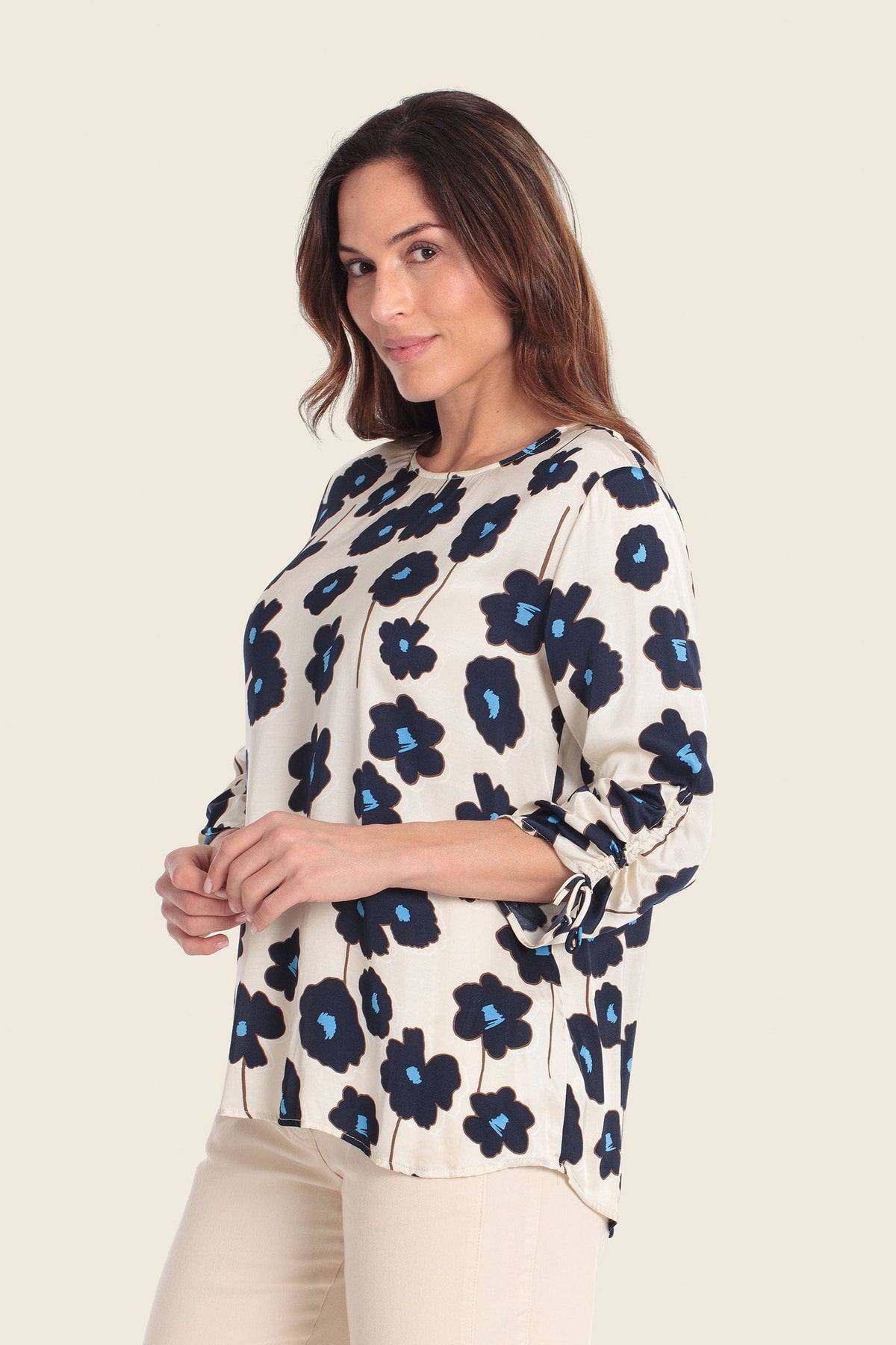 Gerry Weber Long-sleeved blouse with print