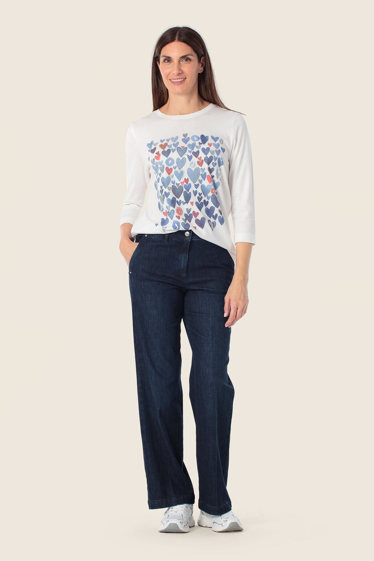Gerry Weber T-shirt with heart pattern