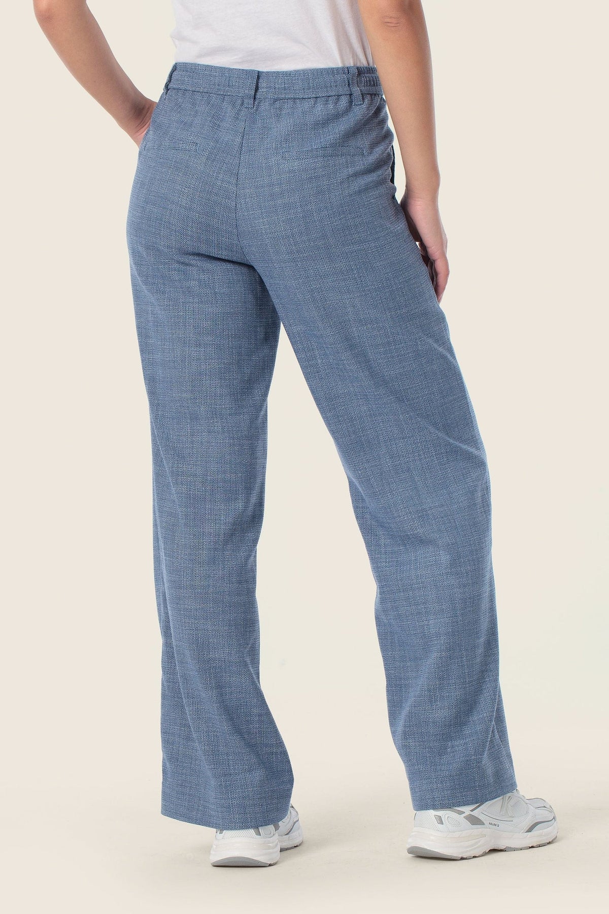 Gerry Weber Chino trousers with elastic waistband, indigo blue