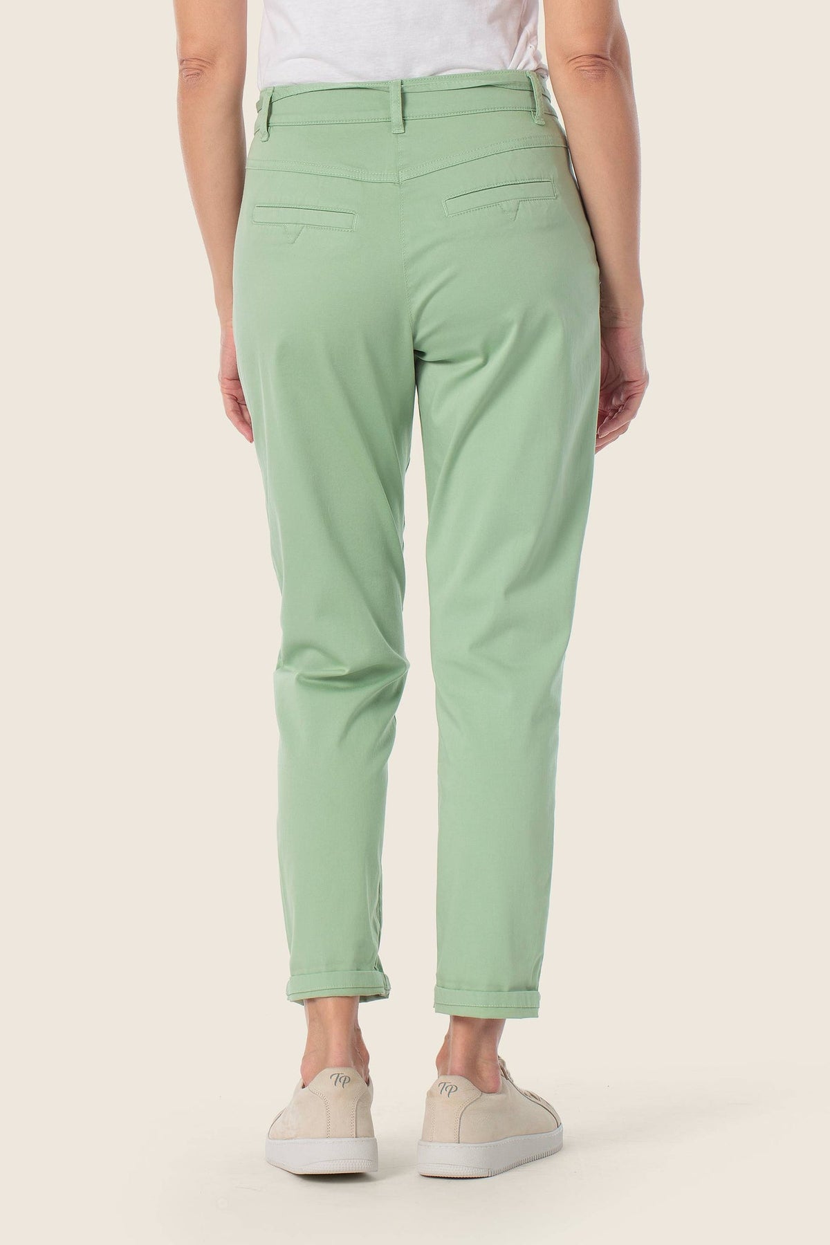 Gerry Weber Fabric trousers with fabric belt