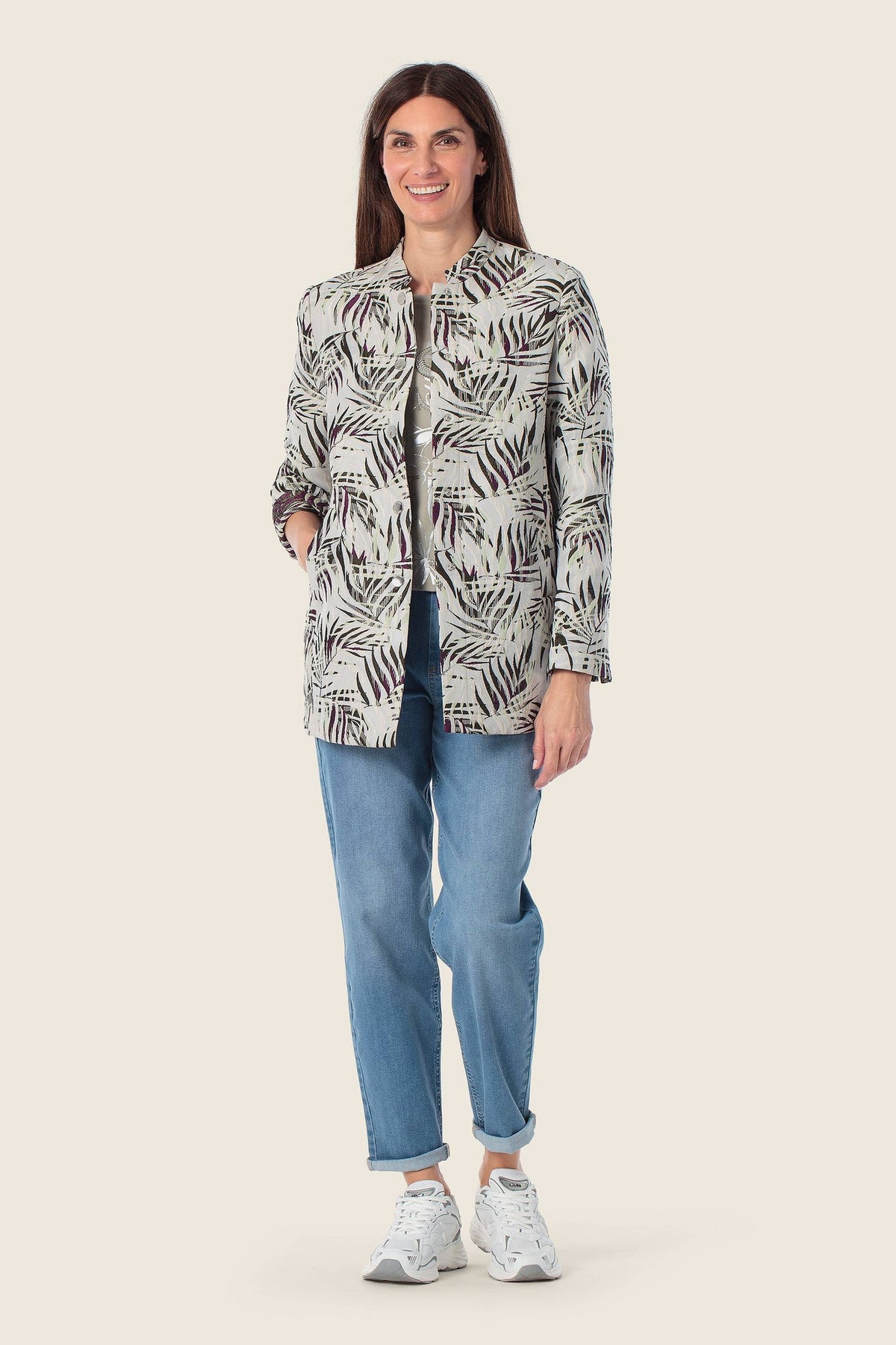 Gerry Weber Jacket with tropical pattern