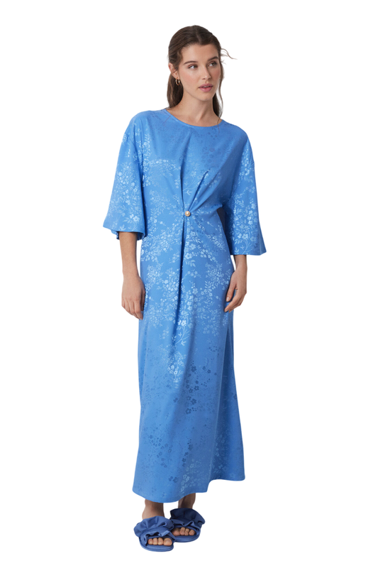 Women Secret Jacquard Satin Caftan Dress