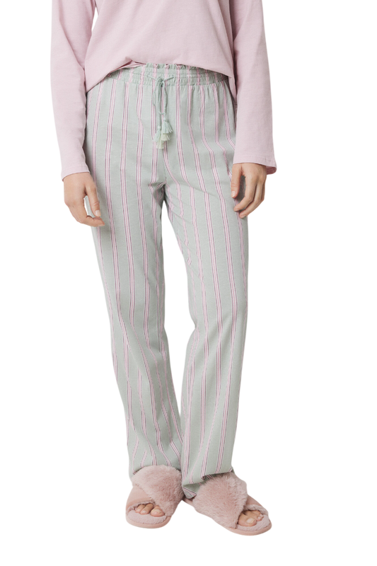 Women Secret Long Pants Cotton Striped