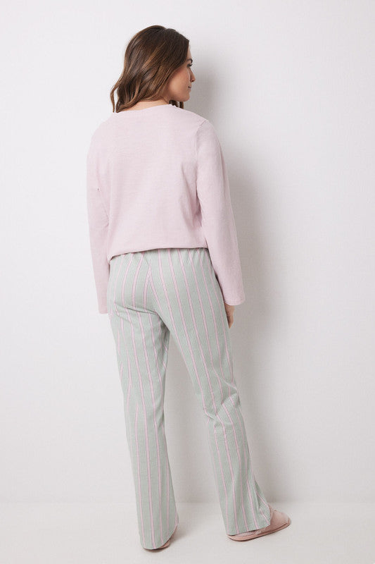 Women Secret Long Pants Cotton Striped