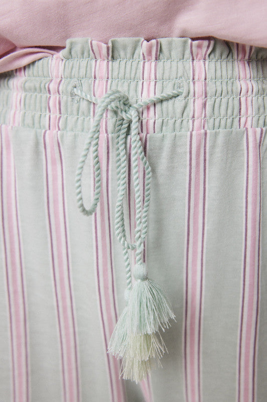 Women Secret Long Pants Cotton Striped