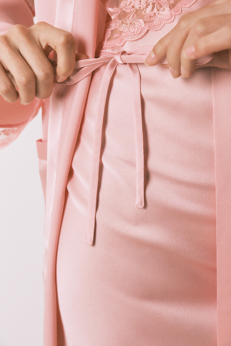 Women Secret satin midi robe