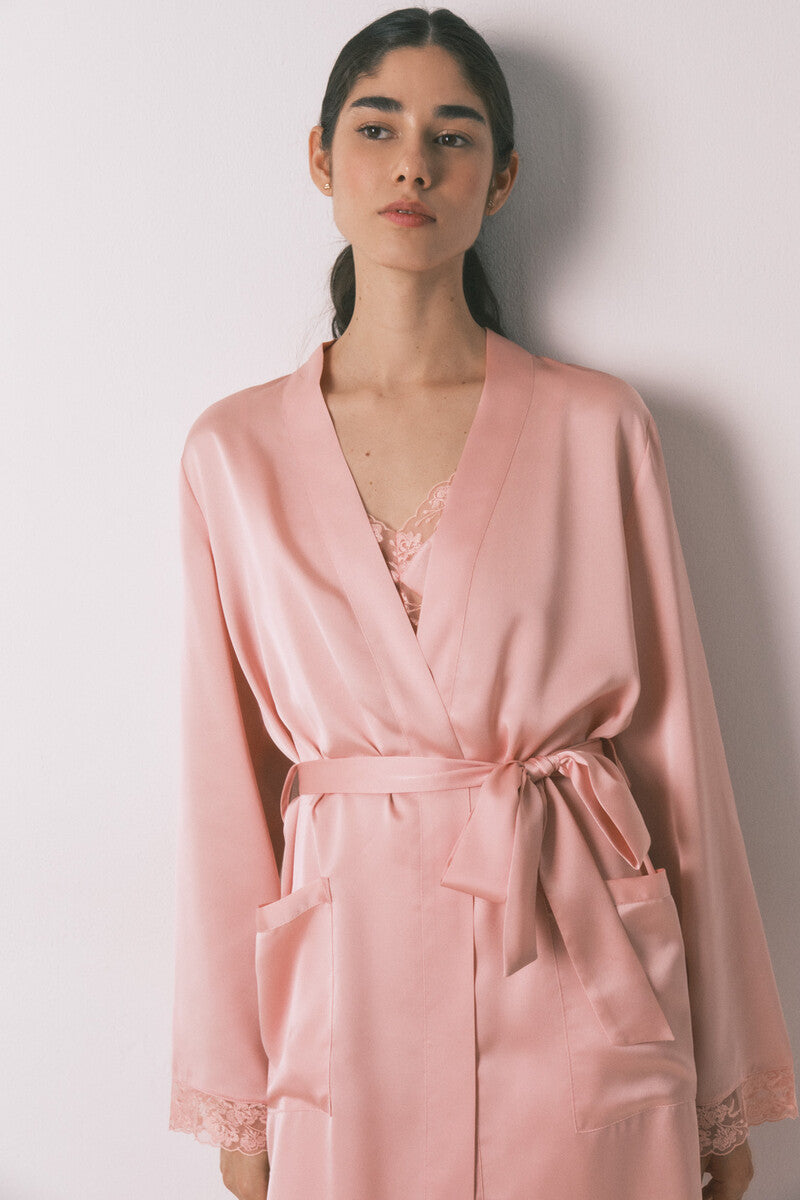 Women Secret satin midi robe