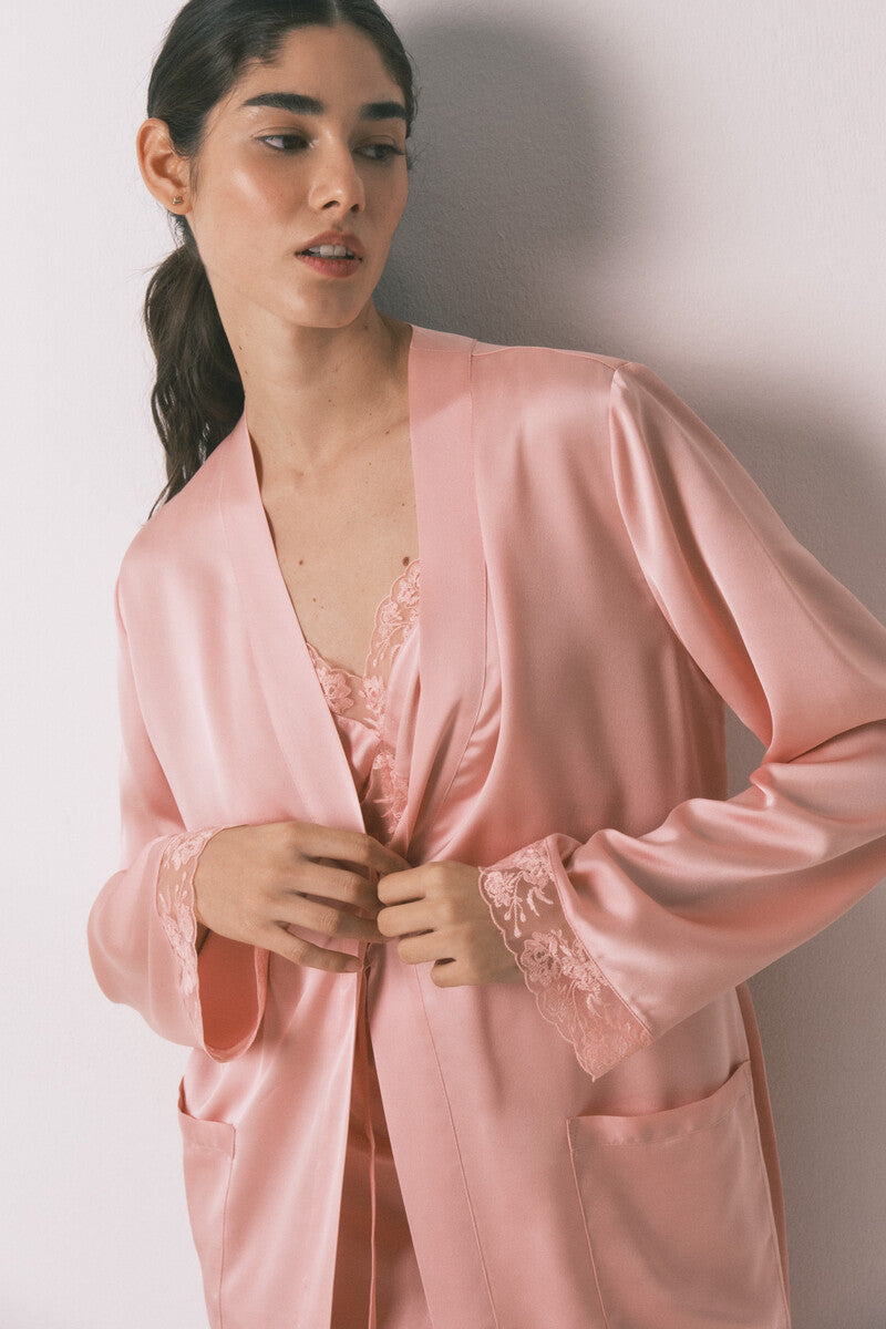 Women Secret satin midi robe