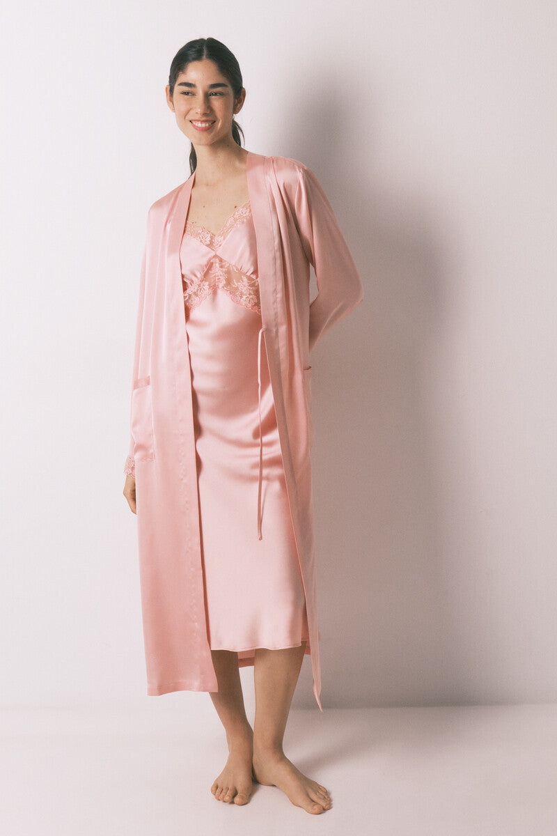 Women Secret satin midi robe
