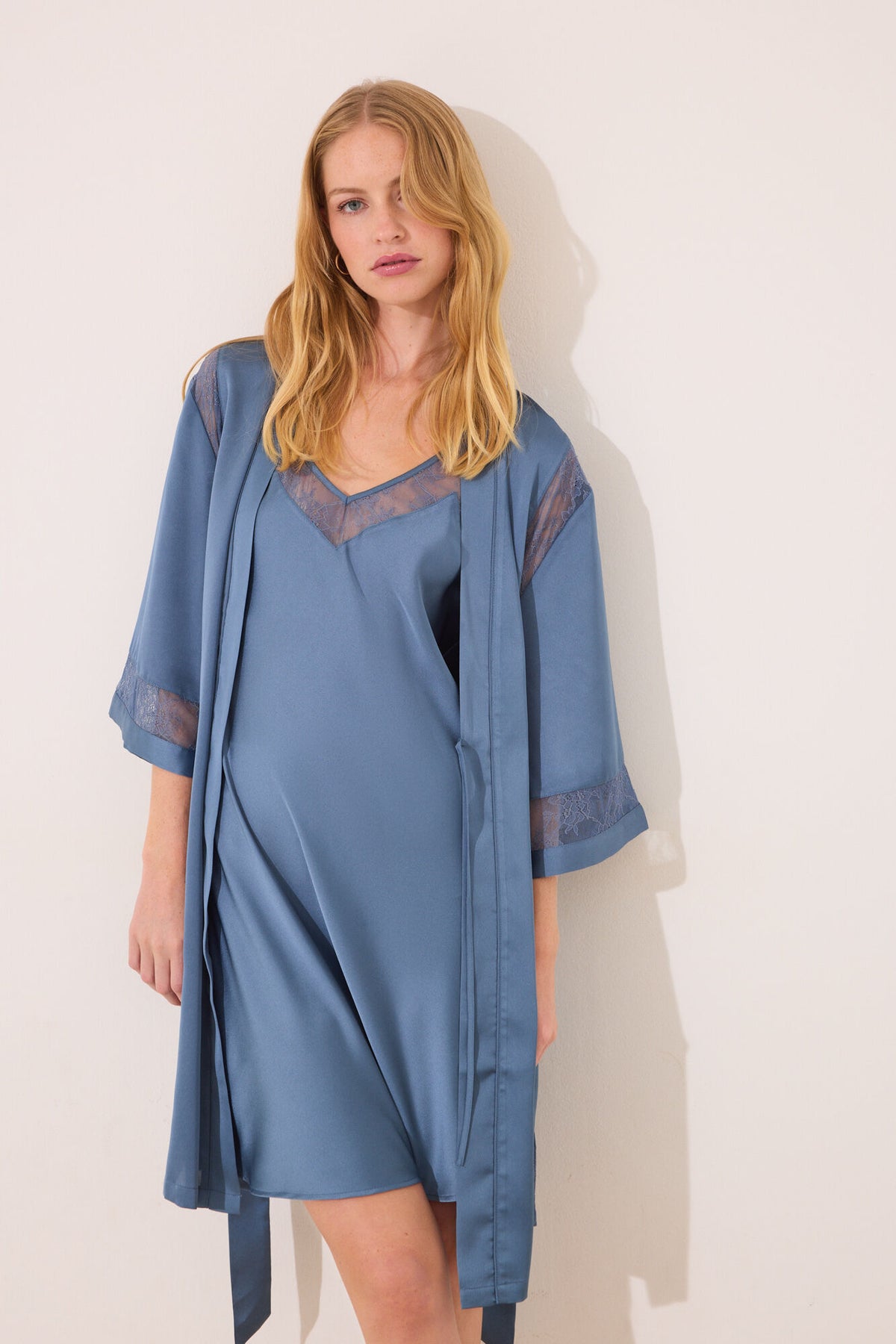 Women Secret Chiffon Midi Robe