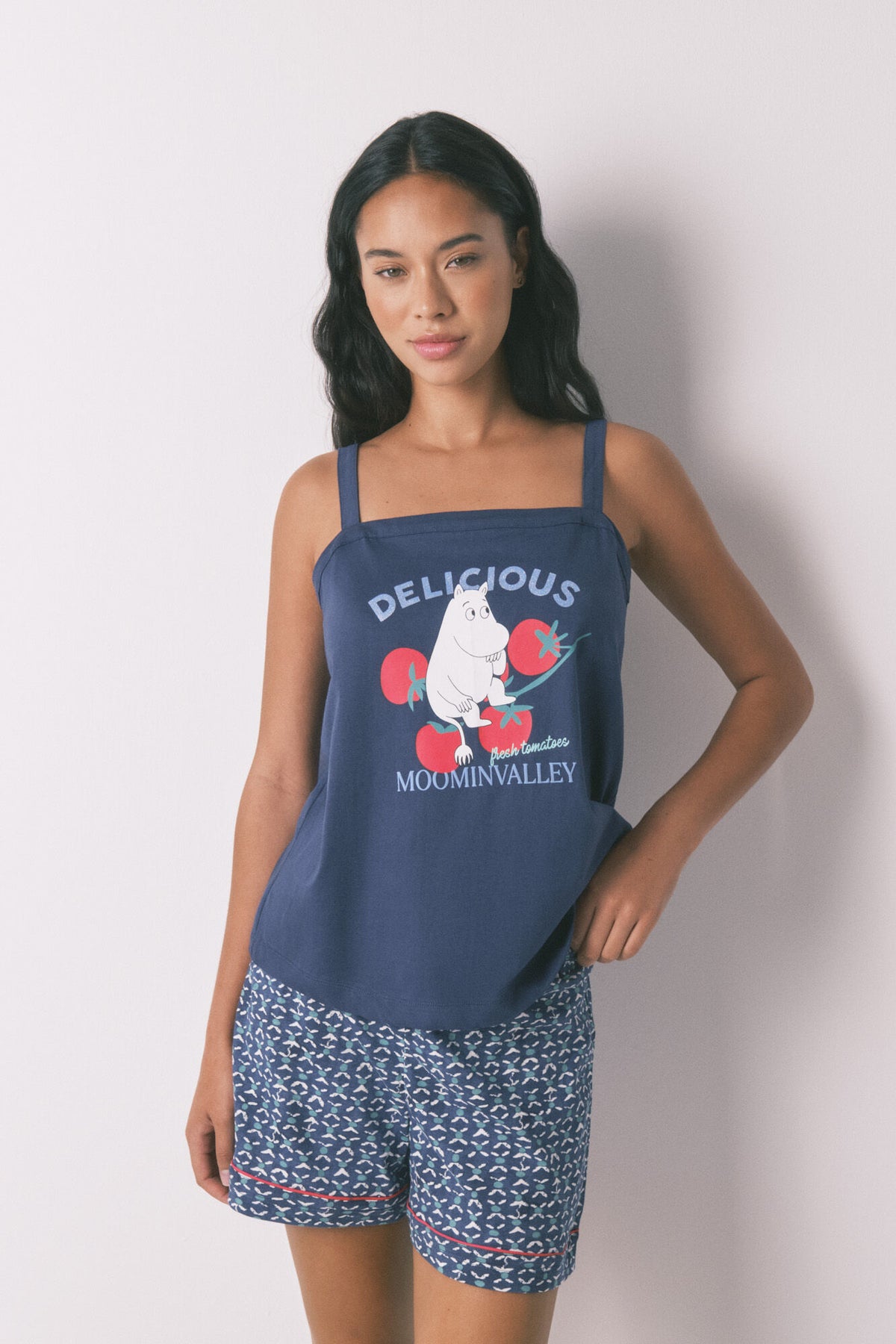 Women Secret Moomin Cotton Short Pyjamas
