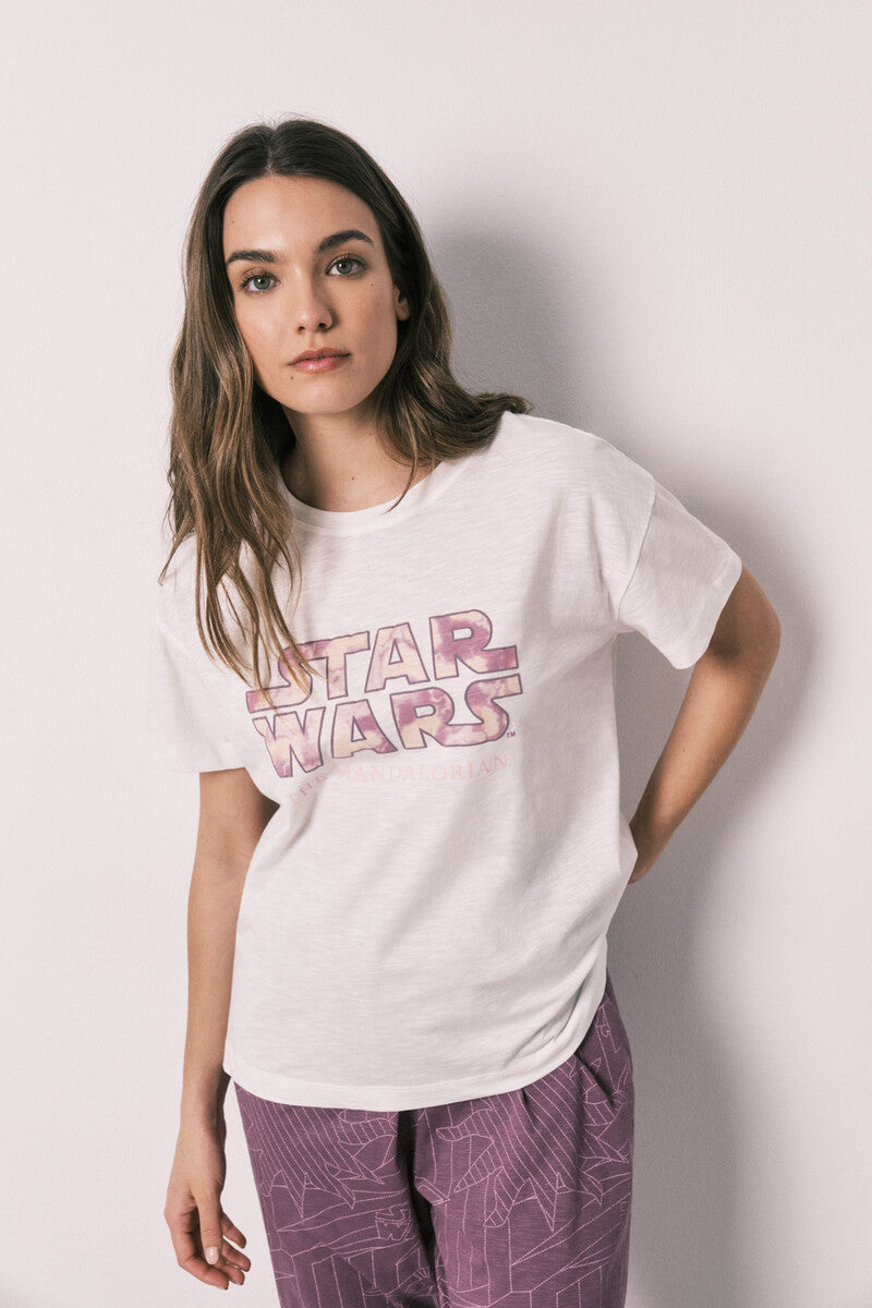 Women Secret Cotton short sleeve long pyjamas Star Wars