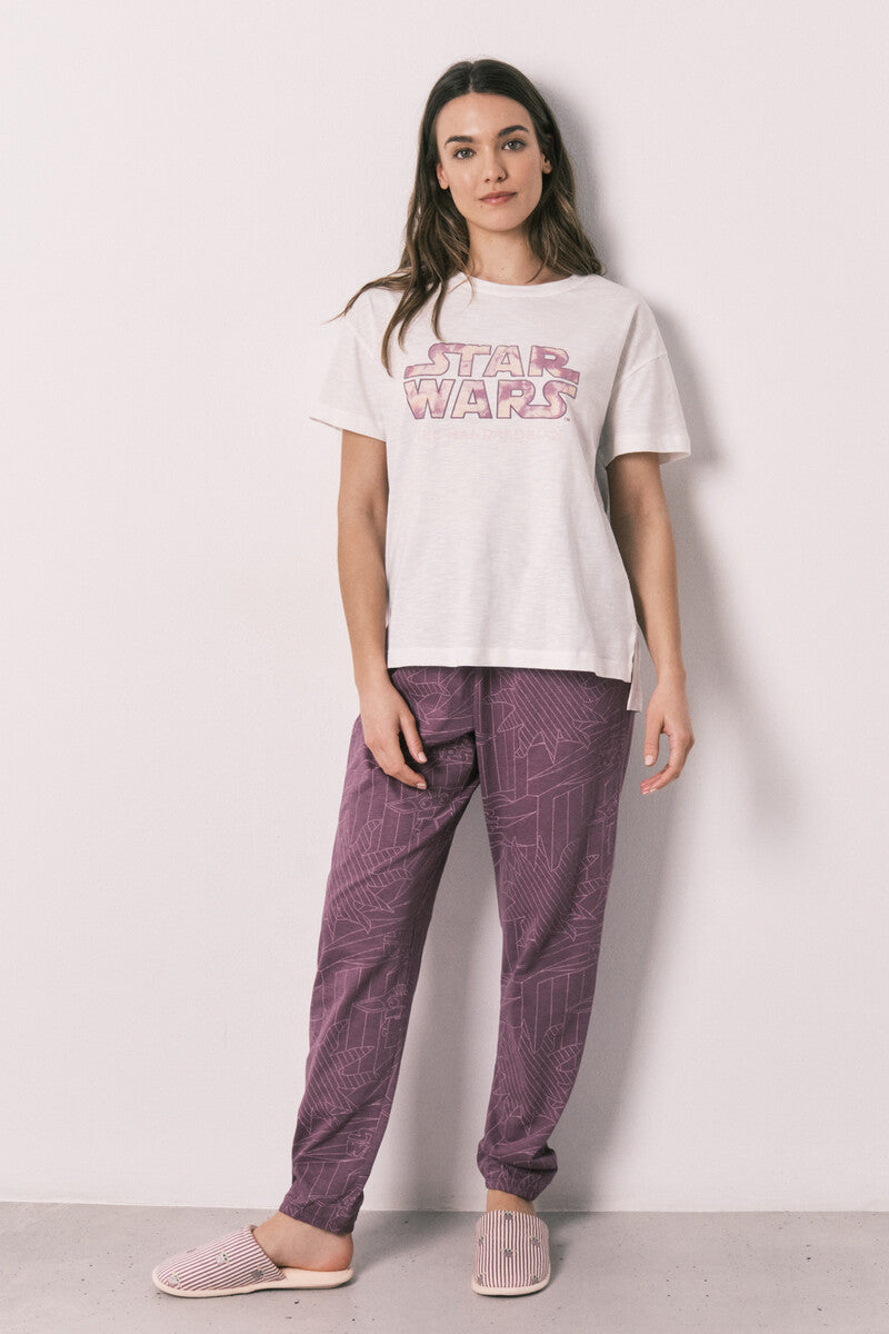 Women Secret Cotton short sleeve long pyjamas Star Wars