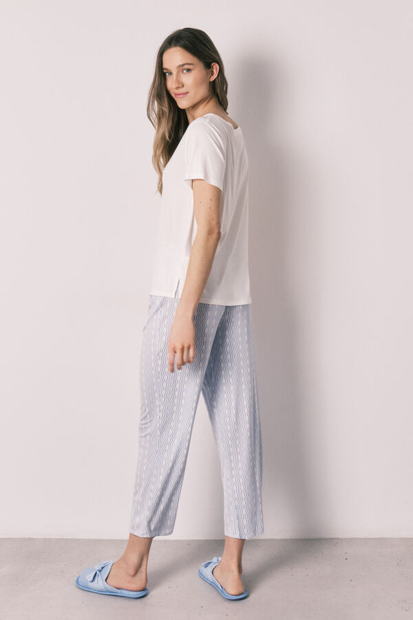 Women Secret Geometric print long pyjamas Cinnamoroll