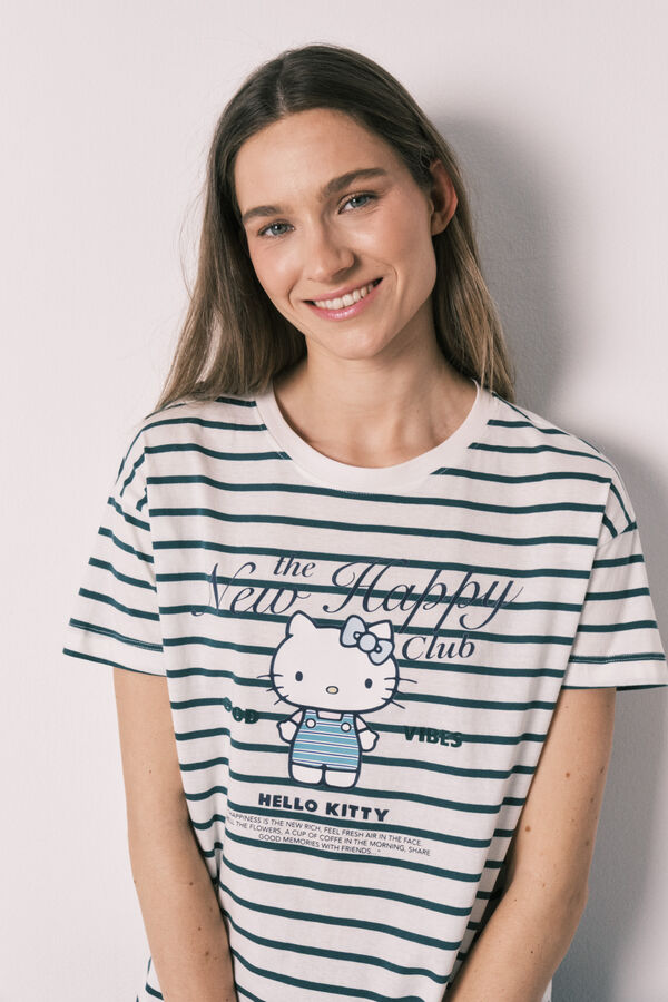 Women Secret Hello Kitty short-sleeved cotton pajamas