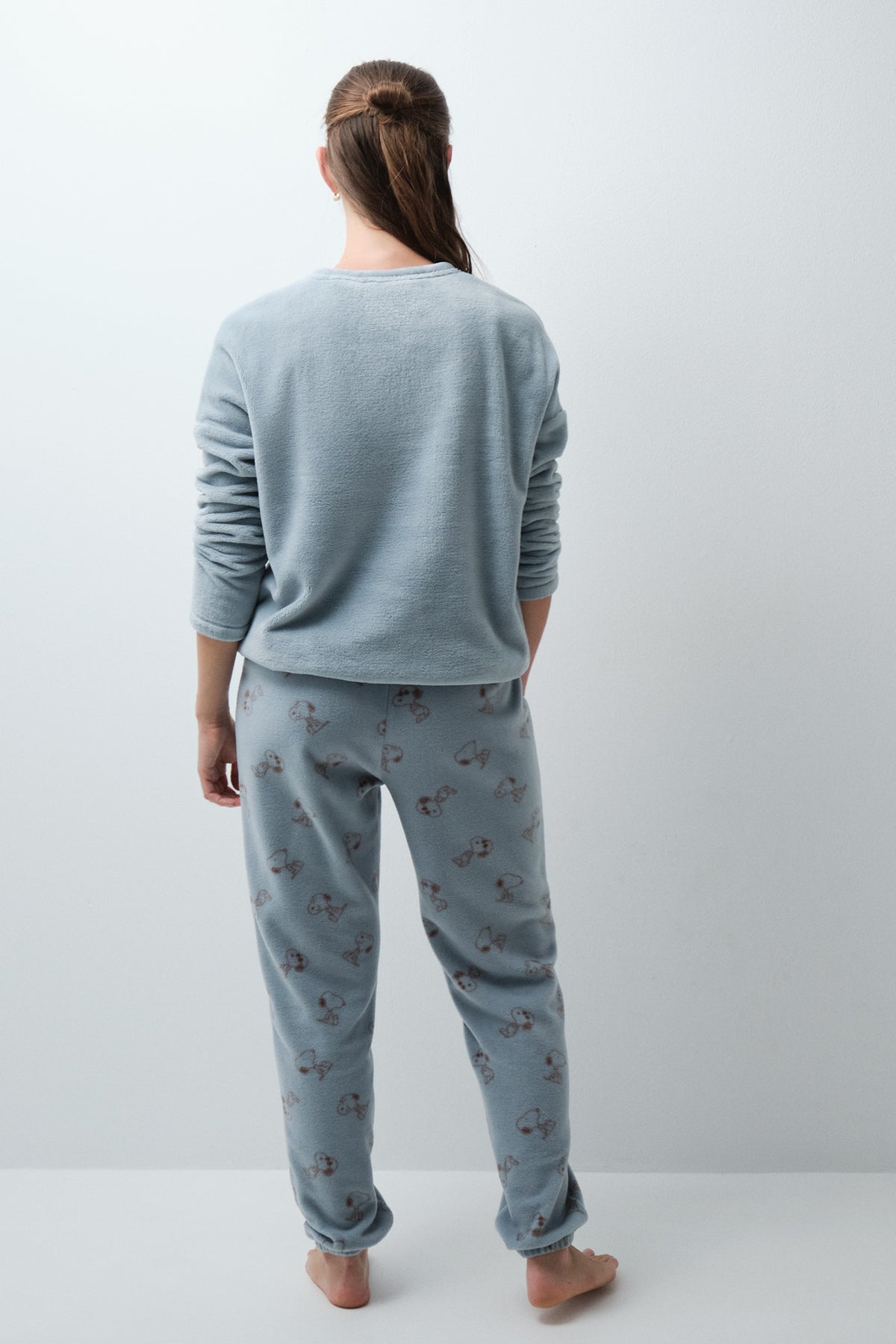 Snoopy fleece long pyjamas