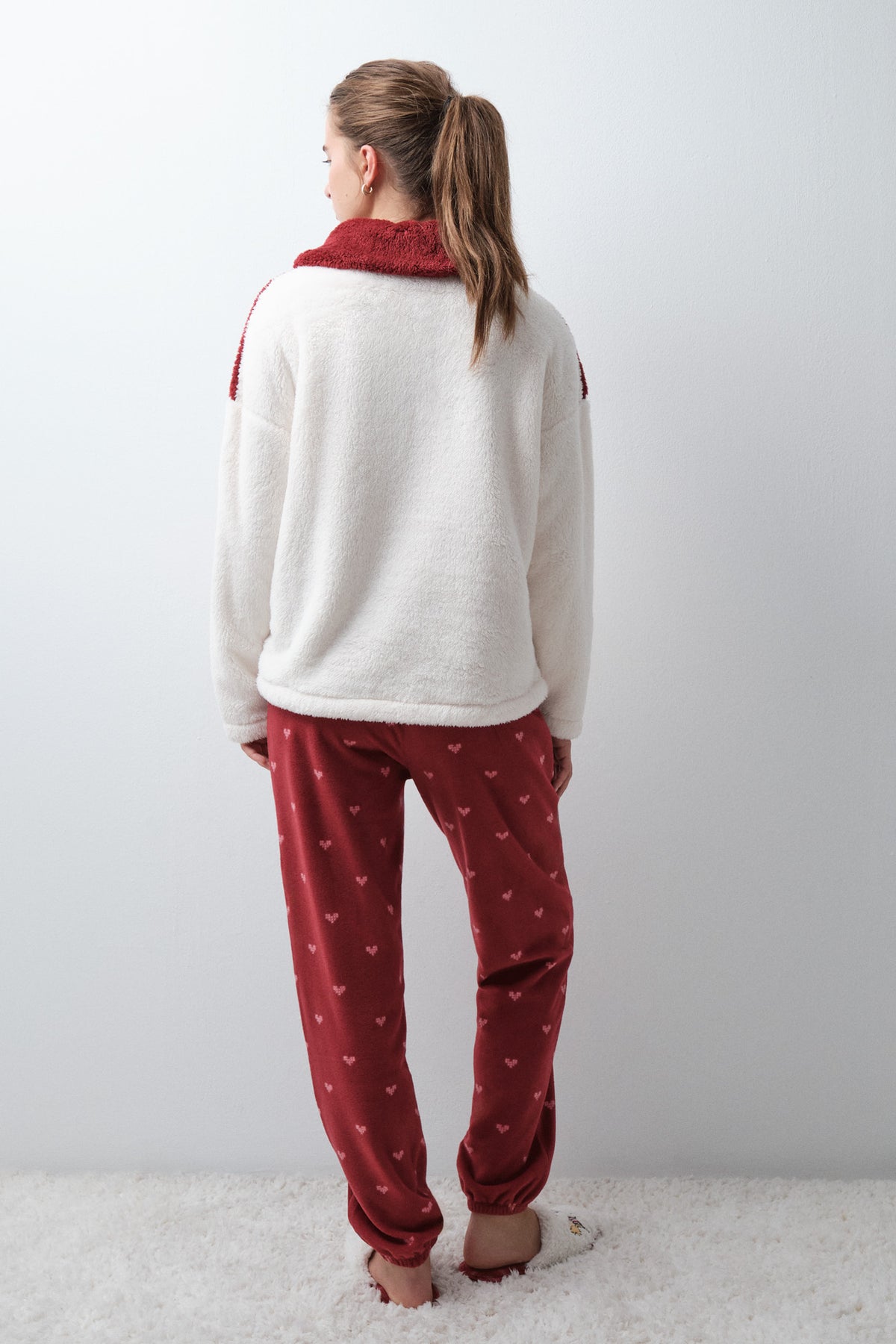 Snoopy fluffy and fleece long pyjamas