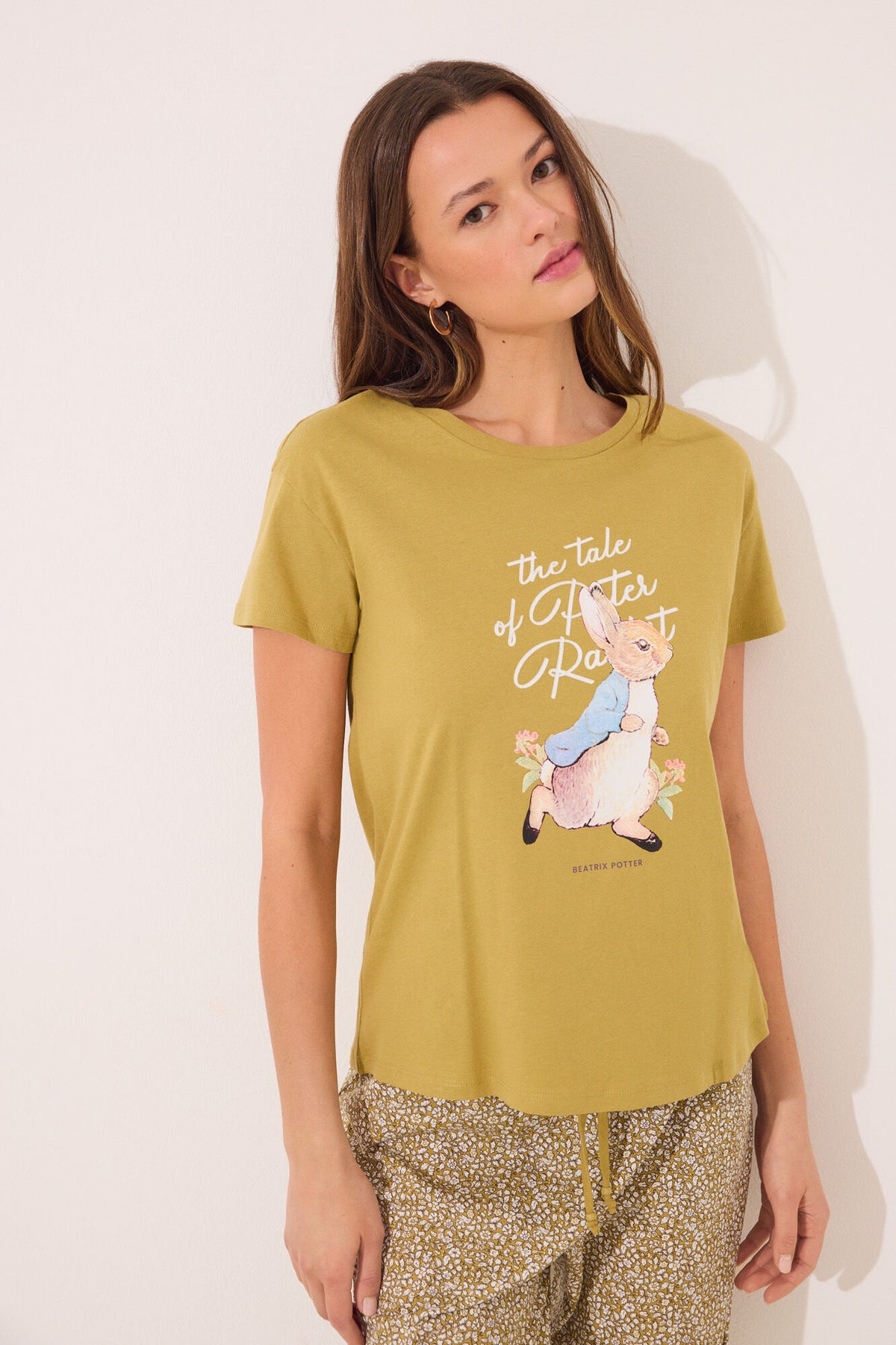 Women Secret Peter Rabbit Cotton Capri Pyjamas