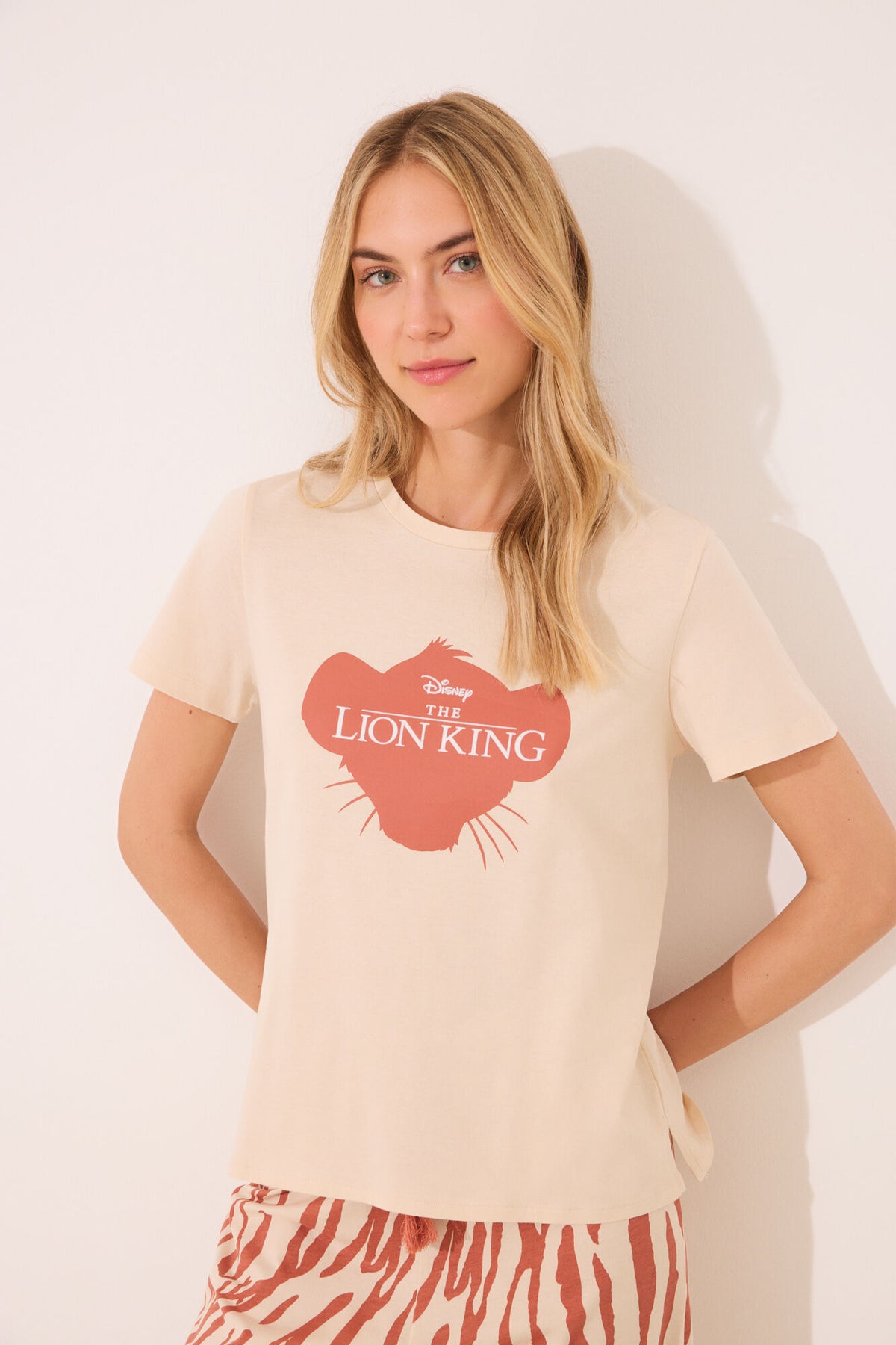 Women Secret Lion King Print Long Pyjamas