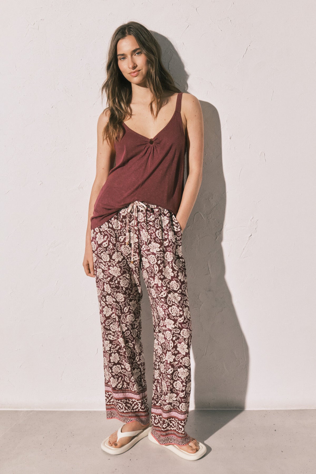 Women Secret Ruched Underwired Vest Top