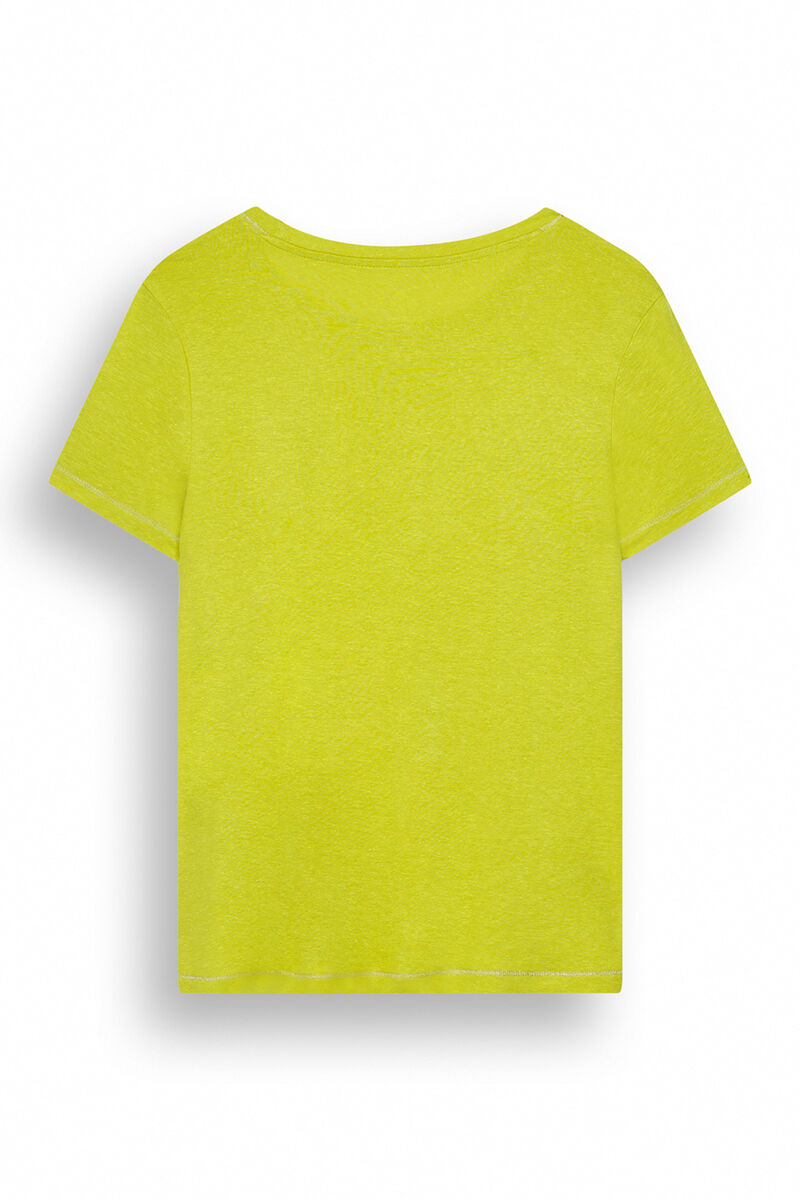 Women Secret Khaki short-sleeved T-shirt