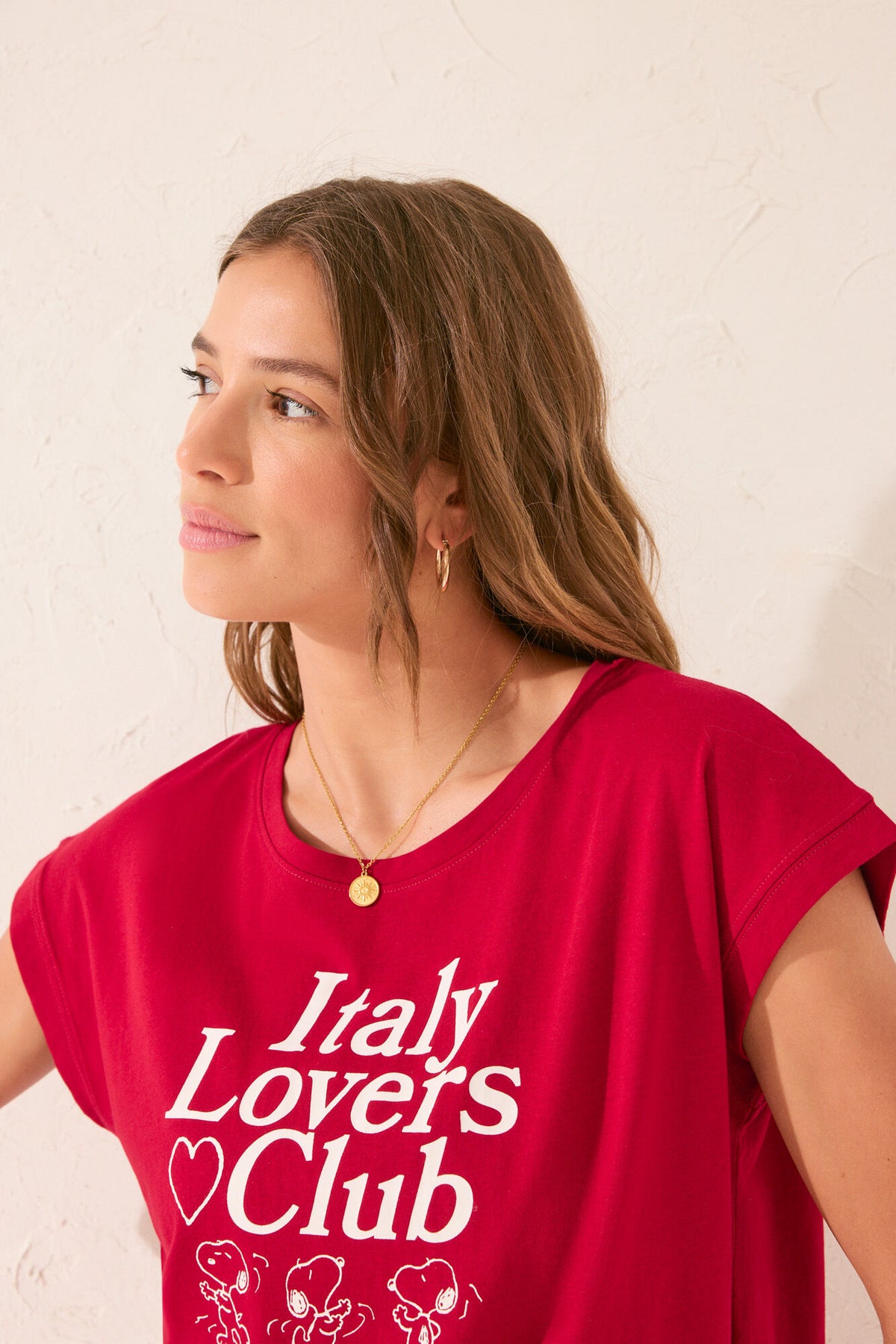 Women Secret Graphic Cotton T-Shirt